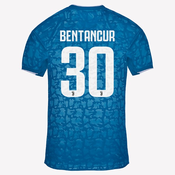 Camiseta Juventus NO.30 Bentancur Tercera equipo 2019-20 Azul